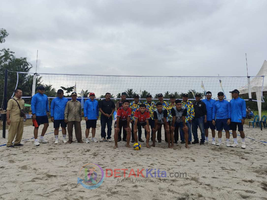 HUT Batu Bara ke-19 Memanas! 14 Tim Adu Gengsi di Turnamen Voli Pantai Gemkara Cup 2025