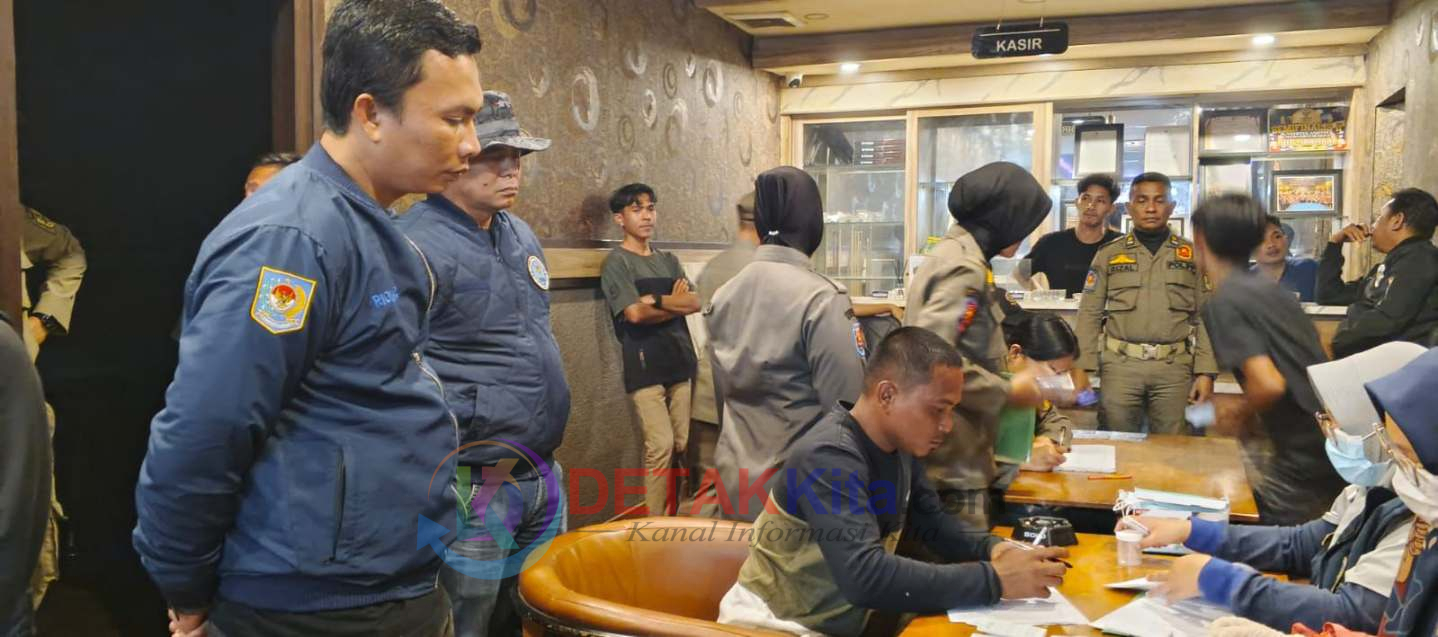 Patroli Dini Hari Satpol PP–BNN Kuansing Sapu Bersih Pekat: Balap Liar Dibubarkan—Dua Pengunjung Positif Narkoba Diamankan