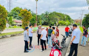 Pemuda Pancasila Kuansing Tancap Gas! Arena Drag Bike Championship 2025 Dicek Langsung Bersama Satlantas