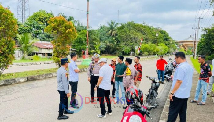 Pemuda Pancasila Kuansing Tancap Gas! Arena Drag Bike Championship 2025 Dicek Langsung Bersama Satlantas