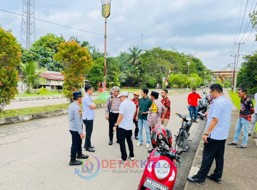 Pemuda Pancasila Kuansing Tancap Gas! Arena Drag Bike Championship 2025 Dicek Langsung Bersama Satlantas