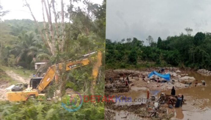 Pemilik Lahan PETI Setingkai Masih Bebas, Warga Benai Pertanyakan Nyali Penegak Hukum