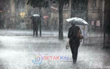 BREAKING! Hujan Lebat, Petir dan Angin Kencang Kepung Riau Pagi Ini, BMKG Keluarkan Peringatan Dini