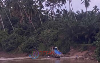 PETI Menggila di Batang Kuantan! Belasan Rakit Bebas Beroperasi di Wilkum Polsek Cerenti, APH “Tumpul”?