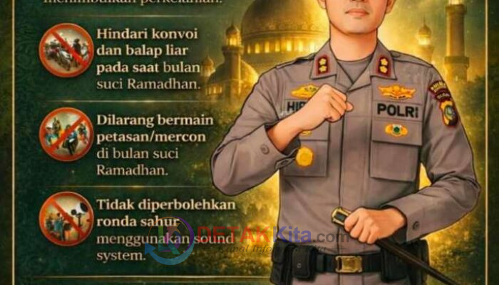 Kapolres Kuansing Tegas! Perang Sarung, Balap Liar dan Petasan Dilarang Selama Ramadhan 1447 H