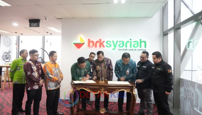 Pemkab Kuansing “Pinjam” Rp50 Miliar ke BRK Syariah! MoU Diteken di Pekanbaru — Dana Dipakai Bayar THR hingga TPP Pegawai