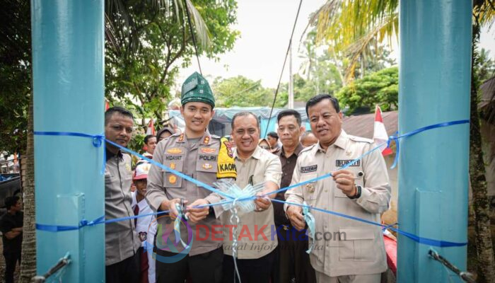 Gebrakan Presisi! Kapolda Riau Tegas: Jembatan Merah Putih Bukti Nyata Polisi Hadir—Rakyat Langsung Merasakan