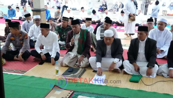 Shalat Id di Baserah Membludak! Bupati Suhardiman Gaspol Serukan Persatuan dan Warning Keras Soal Keamanan Kuansing