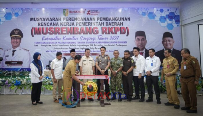 Musrenbang RKPD 2026 Dibuka! Suhardiman Amby Tegas: Pembangunan Kuansing Harus Terarah—Berdampak dan Berkelanjutan!