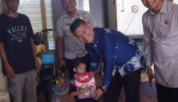 GERAK CEPAT TANPA BASA-BASI! BKPP Kuansing Turun Langsung Tangani Anak Diduga Stunting — Bantuan Disalurkan — Target Tekan Angka Nasional