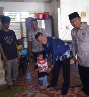 GERAK CEPAT TANPA BASA-BASI! BKPP Kuansing Turun Langsung Tangani Anak Diduga Stunting — Bantuan Disalurkan — Target Tekan Angka Nasional