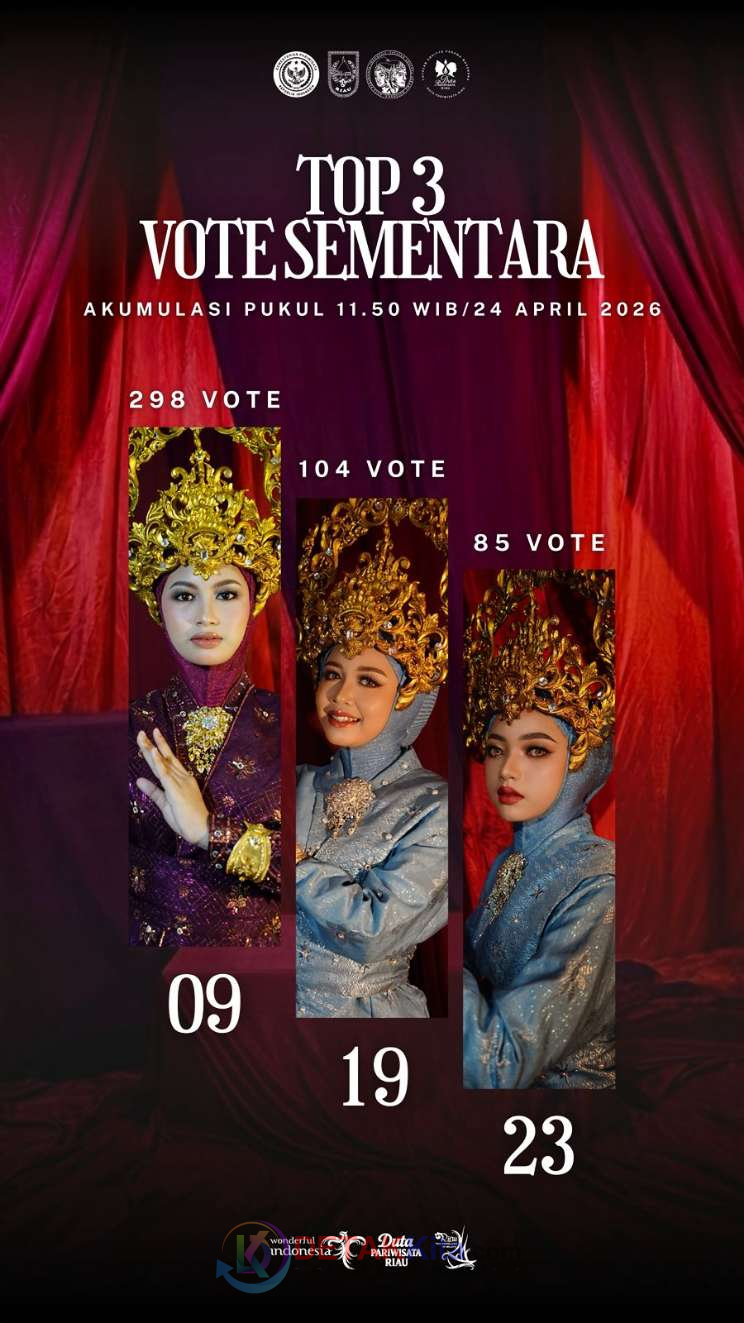 MELEJIT! Putri Baserah Tembus 3 Besar Duta Pariwisata Riau 2026 — Bupati Suhardiman Serukan Dukungan Total!