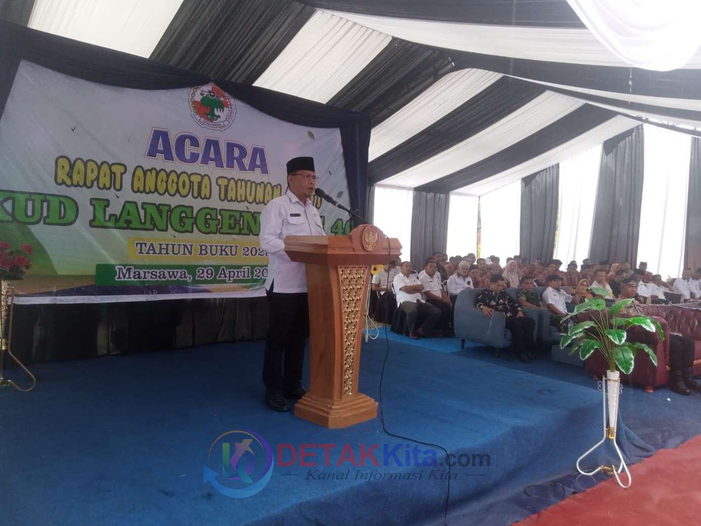 RAT Tepat Waktu—SHU Melonjak! KUD Langgeng Marsawa Tuai Pujian—Masnur Judin: Ini Bukti Pengurus Bekerja—Bukan Sekadar Janji!