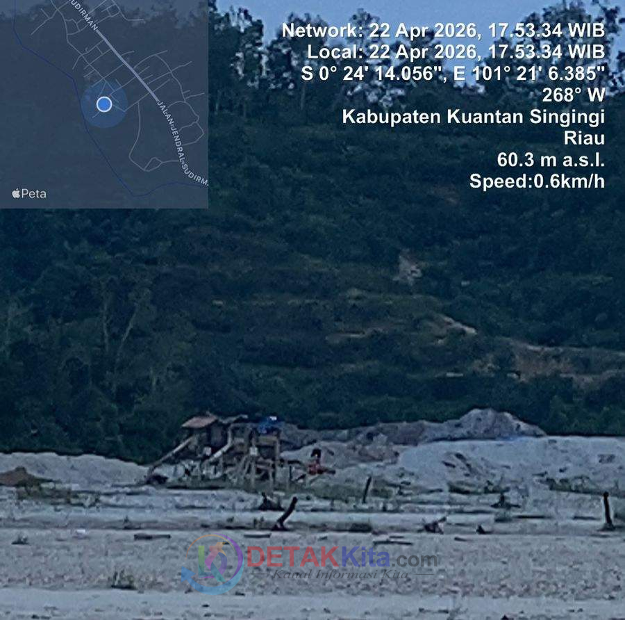 PETI “Kebal Hukum” di Jantung Kota! Dua Rakit Milik Pemain Lama Bebas Beroperasi di Singingi — Warga Geram