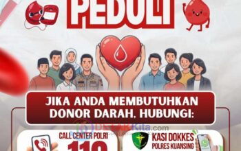 Butuh Darah Mendesak? Polres Kuansing Siaga 24 Jam! Kapolres: “Jangan Panik — Hubungi 110 Sekarang!”