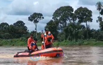 H+5 Masih Nihil! Bocah 4 Tahunan Tenggelam di Sungai Kuantan Belum Ditemukan — Tim Gabungan Terus Sisir Arus Deras