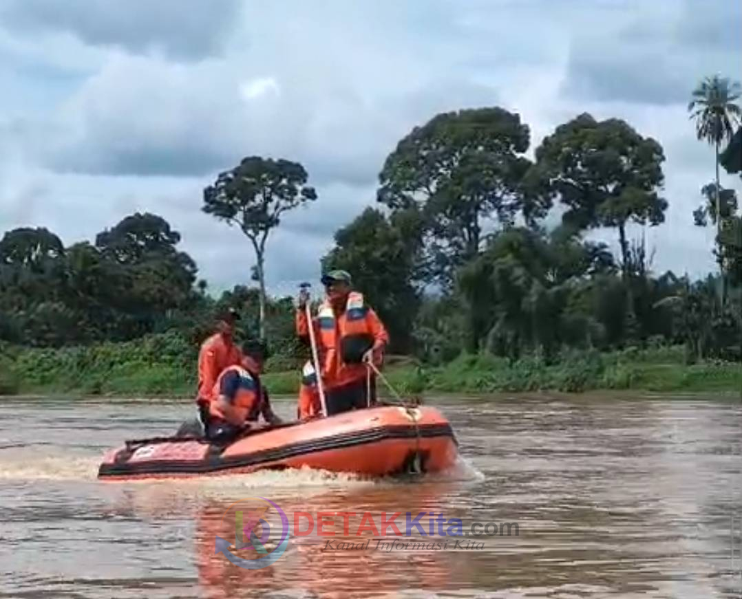 H+5 Masih Nihil! Bocah 4 Tahunan Tenggelam di Sungai Kuantan Belum Ditemukan — Tim Gabungan Terus Sisir Arus Deras