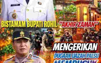 344 Hari Jalan di Tempat! Prof Sutan Nasomal Desak Presiden Turun Tangan—Dugaan Ijazah Bermasalah Bupati Rohil Diminta Diusut Tuntas