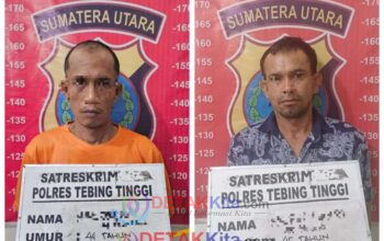 Bobol Dapur MBG Lewat Plafon—Dua Residivis Tebing Tinggi Diciduk Sat Reskrim! Kabel—Mesin Air hingga Puluhan Instalasi Listrik Digondol