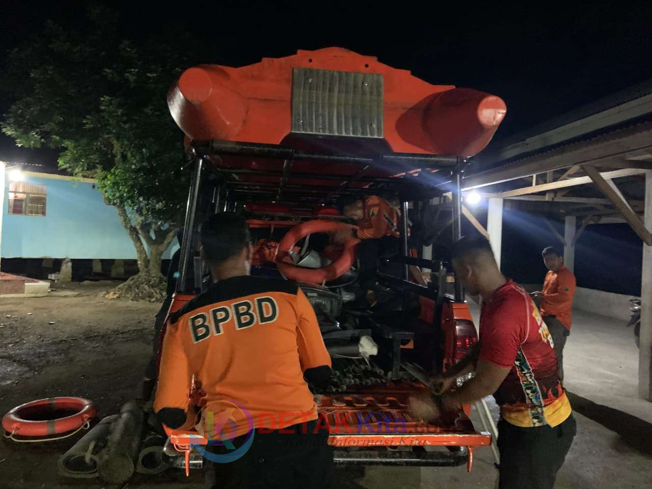 BPBD Kuansing Gerak Cepat! Gandeng Basarnas Pekanbaru Cari Pemuda yang Hanyut di Sungai Kuantan