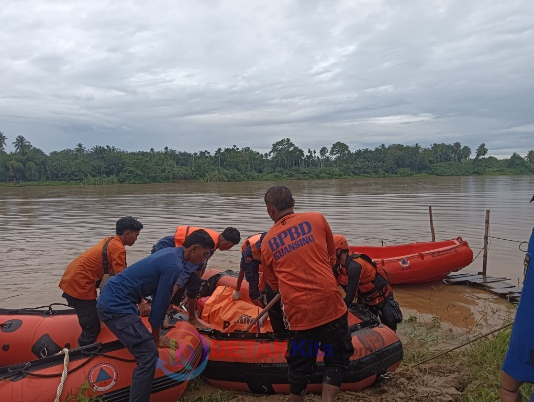 Korban Tenggelam di Sungai Kuantan Ditemukan—Tim Gabungan Sisir Sungai hingga Radius 2 Kilometer