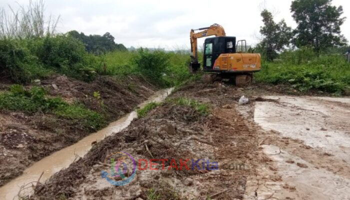 Perbaikan Drainase Sudah dikerjakan—PT PCS Klaim Peduli Korban Banjir Logas Hilir: Bantuan untuk 15 KK Sudah Diajukan