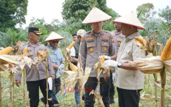 Kapolres AKBP Hidayat Sebut Panen Raya Jagung di Banjar Guntung Bukti Nyata Ketahanan Pangan Nasional