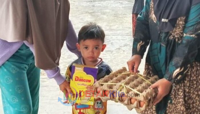 Pemdes Pulau Kijang Bergerak! Anak Stunting Dapat Bantuan Susu dan Telur—Kades Permai: Generasi Sehat Harus Diselamatkan