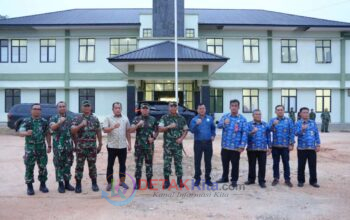 Danrem 031/WB Tinjau Makodim Baru Kuansing—Bupati Suhardiman: Sinergi TNI dan Daerah Makin Kuat