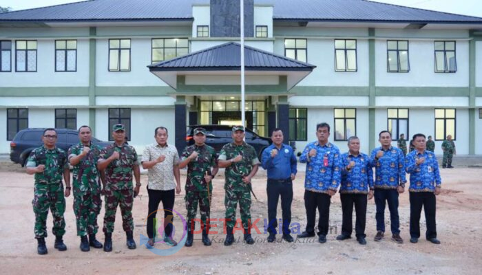 Danrem 031/WB Tinjau Makodim Baru Kuansing—Bupati Suhardiman: Sinergi TNI dan Daerah Makin Kuat
