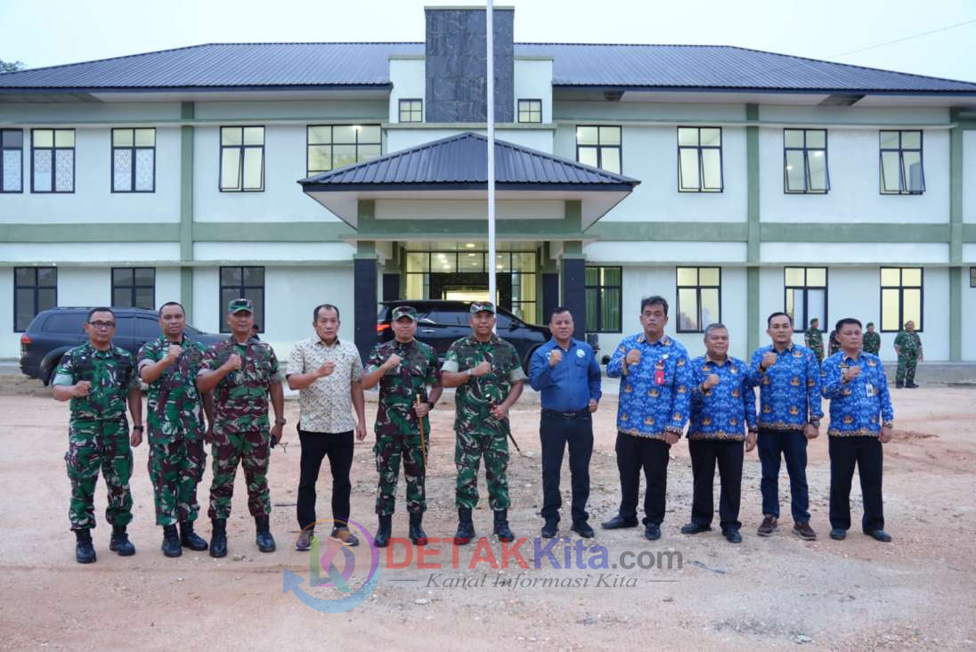 Danrem 031/WB Tinjau Makodim Baru Kuansing—Bupati Suhardiman: Sinergi TNI dan Daerah Makin Kuat