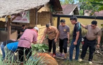 Polsek Kuantan Hilir Tebar Qurban Idul Adha — Kapolsek Edi Winoto: Wujud Nyata Polri Hadir untuk Masyarakat