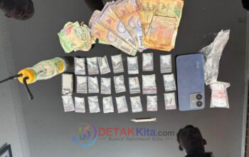Digerebek di Gang Solo—Dua Pengedar Sabu di Tanjung Tiram Dibekuk Polsek Talawi