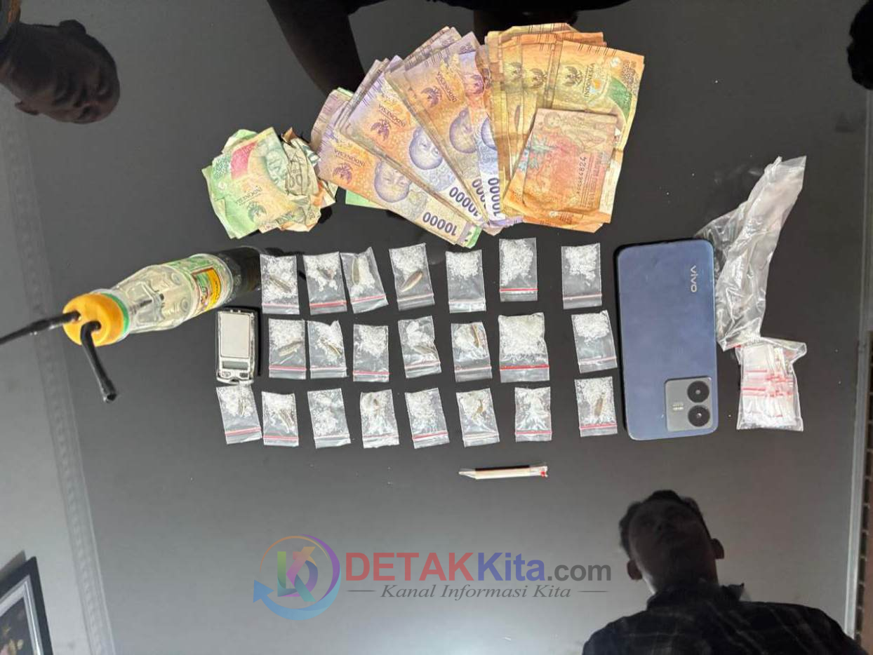 Digerebek di Gang Solo—Dua Pengedar Sabu di Tanjung Tiram Dibekuk Polsek Talawi