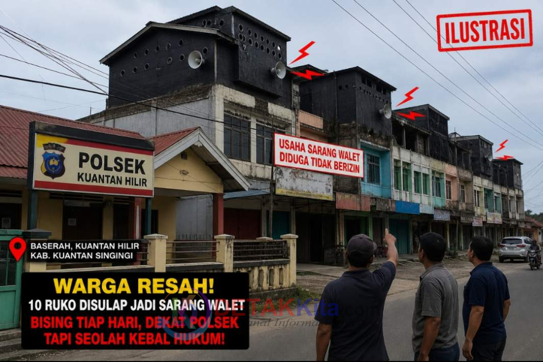 Ruko Disulap Jadi Sarang Walet Ilegal—Warga Baserah Geram: Bising Tiap Hari—Dekat Polsek Tapi Seolah Kebal Hukum!