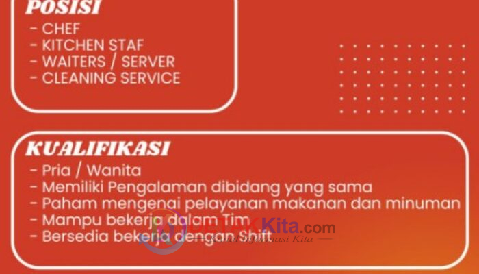 Naka Coffee & Space Buka Lowongan Kerja di Teluk Kuantan—Cari Chef hingga Waiters