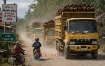 Negara Hadir Lewat BUMN PT APN Sumbang Debu — Ancam Keselamatan Jalan Hingga Kesehatan dan Abaikan Nyawa Warga Kuansing