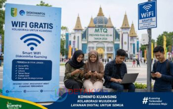 MTQ Riau 2026 di Kuansing Makin Modern—Diskominfos Siapkan WiFi Gratis di Arena dan Ruang Publik