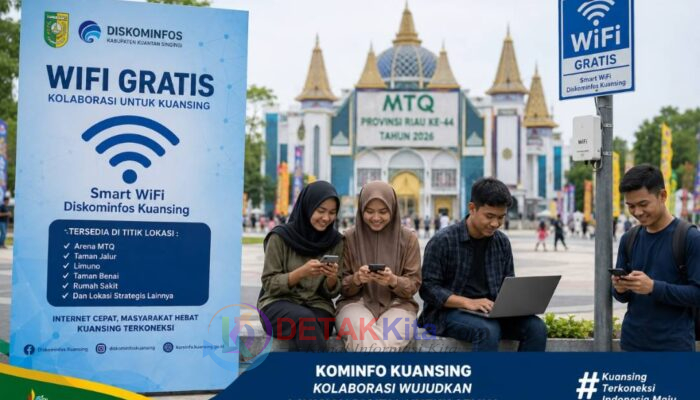 MTQ Riau 2026 di Kuansing Makin Modern—Diskominfos Siapkan WiFi Gratis di Arena dan Ruang Publik