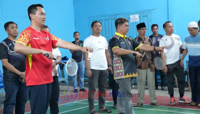 Dari Pangean untuk Kuansing: Saat Raket—Keringat dan Mimpi Anak Negeri Dipertaruhkan di Kapolres Cup 2026