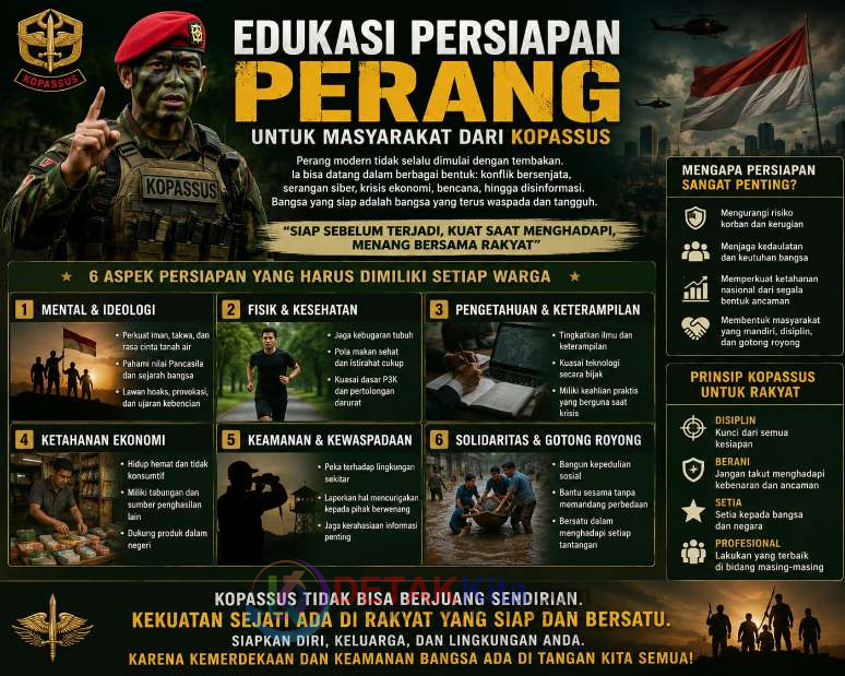 Prof Sutan Nasomal: Indonesia Perlu Siaga — Edukasi Warga Hadapi Risiko Perang Jangan Ditunda