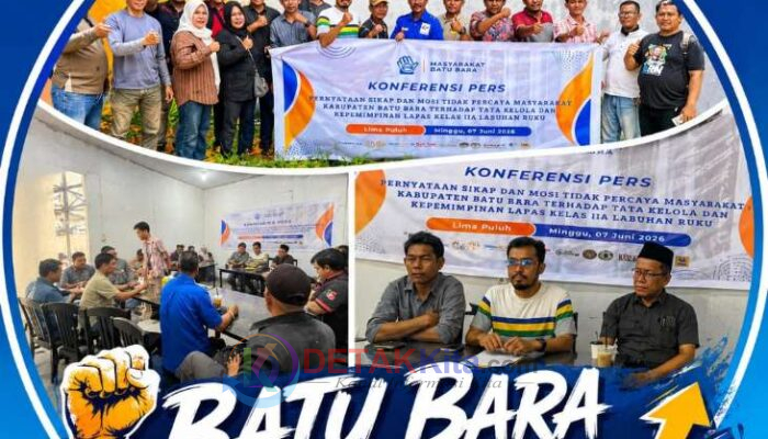 Piagam Batu Bara Dideklarasikan—Mosi Tidak Percaya untuk Lapas Labuhan Ruku Menggema