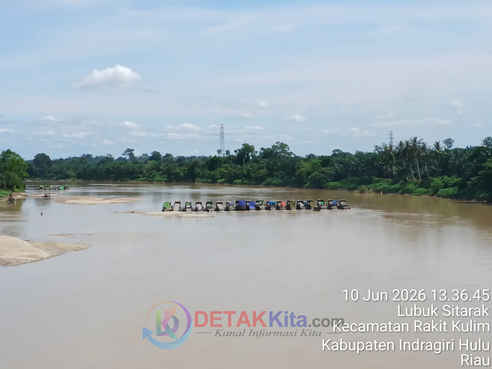 DAS Indragiri Rusak — Jembatan Kelayang–Rakit Kulim Terancam: Institusi Dinilai Lemah Hadapi PETI