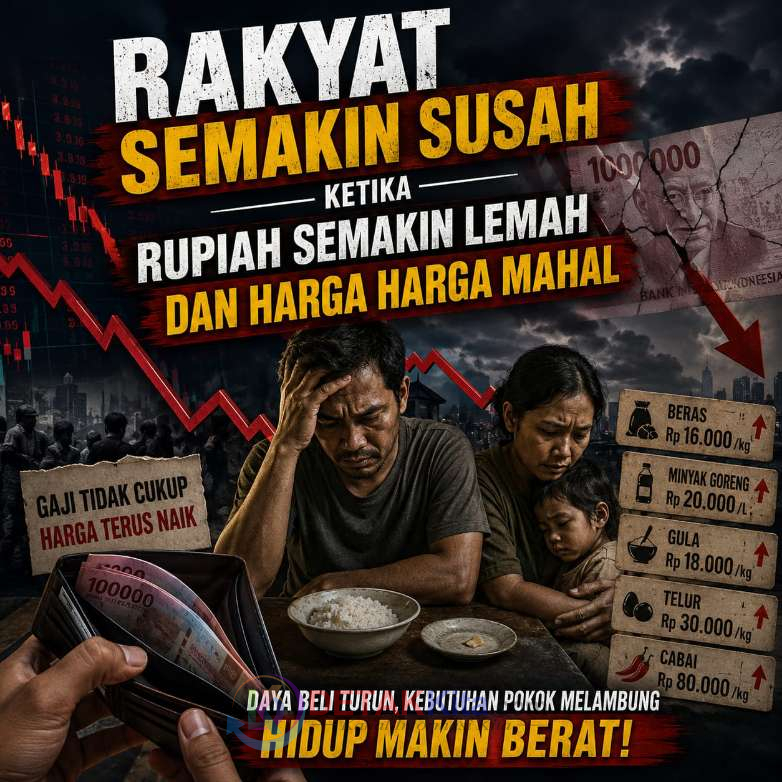 Prof Sutan Nasomal Desak Prabowo Selamatkan Rupiah — Nilai Dollar Dinilai Menghancurkan Ekonomi Rakyat