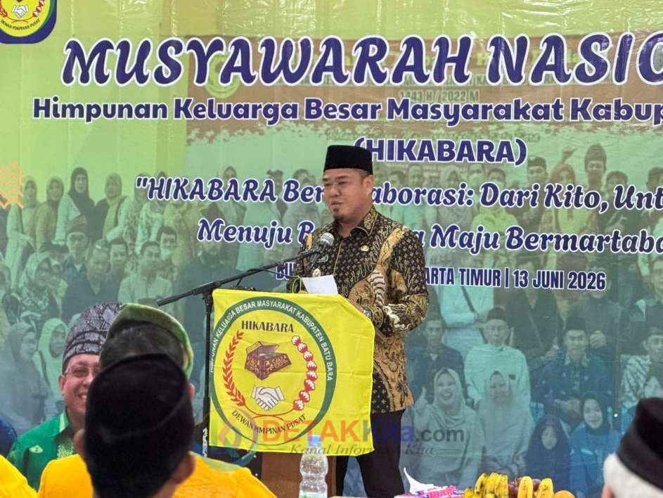 Munas II HIKABARA Jadi Momentum Besar — Wabup Batu Bara Ajak Perantau Bersatu Bangun Daerah