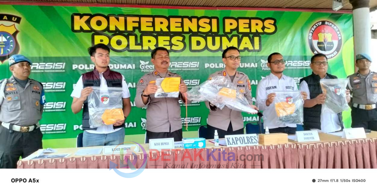 Cemburu Membara Berujung Maut — Suami Siri Bacok IRT di Dumai hingga Tewas Bersimbah Darah