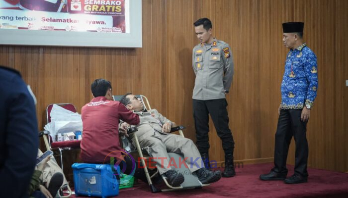 Pemkab dan Polres Kuansing Bersatu untuk Kemanusiaan — 37 Kantong Darah Terkumpul dalam Aksi Donor Darah