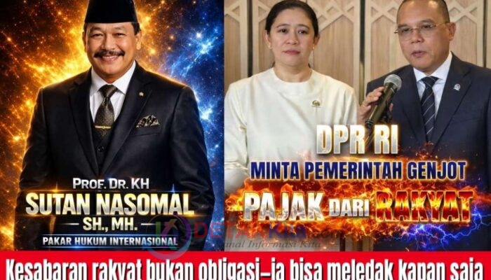 Prof Sutan Nasomal Murka! Rakyat Jangan Dijadikan Mesin Bayar Utang Negara — Pajak Bukan Alat Pemerasan