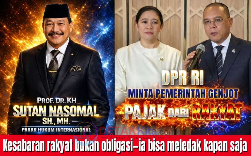 Prof Sutan Nasomal Murka! Rakyat Jangan Dijadikan Mesin Bayar Utang Negara — Pajak Bukan Alat Pemerasan