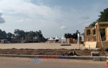 Arena Utama MTQ Riau di Kuansing Nyaris Rampung — Progres Tembus 95 Persen